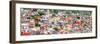 ¡Viva Mexico! Panoramic Collection - Guanajuato Colorful Cityscape III-Philippe Hugonnard-Framed Photographic Print