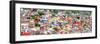 ¡Viva Mexico! Panoramic Collection - Guanajuato Colorful Cityscape III-Philippe Hugonnard-Framed Photographic Print