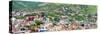 ¡Viva Mexico! Panoramic Collection - Guanajuato Colorful Cityscape IV-Philippe Hugonnard-Stretched Canvas