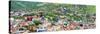 ¡Viva Mexico! Panoramic Collection - Guanajuato Colorful Cityscape IV-Philippe Hugonnard-Stretched Canvas