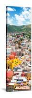 ¡Viva Mexico! Panoramic Collection - Guanajuato Colorful Cityscape V-Philippe Hugonnard-Stretched Canvas