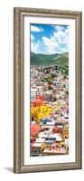 ¡Viva Mexico! Panoramic Collection - Guanajuato Colorful Cityscape V-Philippe Hugonnard-Framed Photographic Print