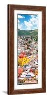 ¡Viva Mexico! Panoramic Collection - Guanajuato Colorful Cityscape V-Philippe Hugonnard-Framed Photographic Print