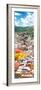 ¡Viva Mexico! Panoramic Collection - Guanajuato Colorful Cityscape V-Philippe Hugonnard-Framed Photographic Print