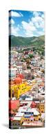 ¡Viva Mexico! Panoramic Collection - Guanajuato Colorful Cityscape V-Philippe Hugonnard-Stretched Canvas