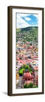 ¡Viva Mexico! Panoramic Collection - Guanajuato Colorful Cityscape VI-Philippe Hugonnard-Framed Photographic Print