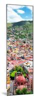 ¡Viva Mexico! Panoramic Collection - Guanajuato Colorful Cityscape VI-Philippe Hugonnard-Mounted Photographic Print