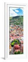 ¡Viva Mexico! Panoramic Collection - Guanajuato Colorful Cityscape VI-Philippe Hugonnard-Framed Photographic Print