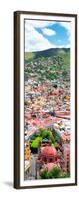 ¡Viva Mexico! Panoramic Collection - Guanajuato Colorful Cityscape VI-Philippe Hugonnard-Framed Photographic Print