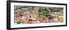 ¡Viva Mexico! Panoramic Collection - Guanajuato Colorful Cityscape VIII-Philippe Hugonnard-Framed Photographic Print