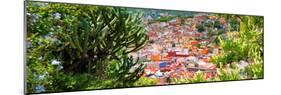 ¡Viva Mexico! Panoramic Collection - Guanajuato Colorful Cityscape XI-Philippe Hugonnard-Mounted Photographic Print