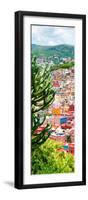 ¡Viva Mexico! Panoramic Collection - Guanajuato Colorful Cityscape XII-Philippe Hugonnard-Framed Photographic Print