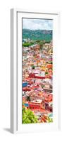 ¡Viva Mexico! Panoramic Collection - Guanajuato Colorful Cityscape XIII-Philippe Hugonnard-Framed Photographic Print