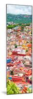 ¡Viva Mexico! Panoramic Collection - Guanajuato Colorful Cityscape XIII-Philippe Hugonnard-Mounted Photographic Print