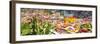 ¡Viva Mexico! Panoramic Collection - Guanajuato Colorful Cityscape XIV-Philippe Hugonnard-Framed Photographic Print