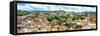 ¡Viva Mexico! Panoramic Collection - Guanajuato Colorful Cityscape XVI-Philippe Hugonnard-Framed Stretched Canvas