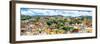 ¡Viva Mexico! Panoramic Collection - Guanajuato Colorful Cityscape XVI-Philippe Hugonnard-Framed Photographic Print