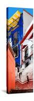 ¡Viva Mexico! Panoramic Collection - Guanajuato Facade II-Philippe Hugonnard-Stretched Canvas