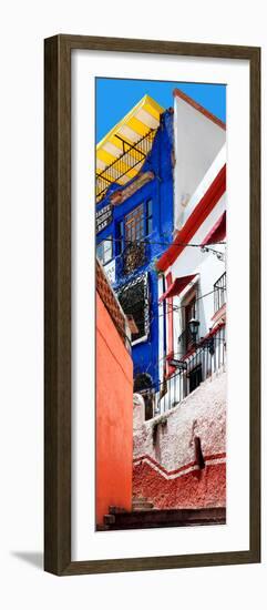 ¡Viva Mexico! Panoramic Collection - Guanajuato Facade II-Philippe Hugonnard-Framed Photographic Print