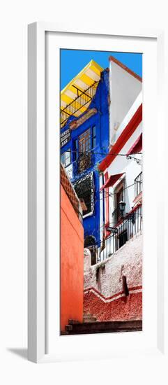 ¡Viva Mexico! Panoramic Collection - Guanajuato Facade II-Philippe Hugonnard-Framed Photographic Print