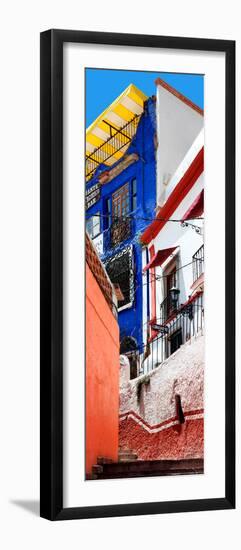 ¡Viva Mexico! Panoramic Collection - Guanajuato Facade II-Philippe Hugonnard-Framed Premium Photographic Print