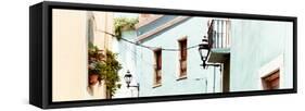 ¡Viva Mexico! Panoramic Collection - Guanajuato Facades II-Philippe Hugonnard-Framed Stretched Canvas