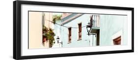 ¡Viva Mexico! Panoramic Collection - Guanajuato Facades II-Philippe Hugonnard-Framed Photographic Print