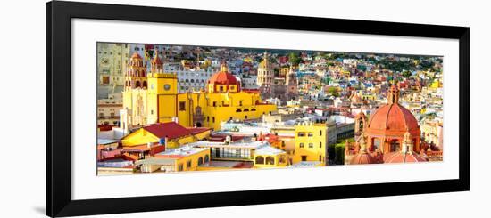 ¡Viva Mexico! Panoramic Collection - Guanajuato II-Philippe Hugonnard-Framed Photographic Print