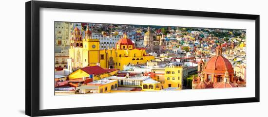 ¡Viva Mexico! Panoramic Collection - Guanajuato II-Philippe Hugonnard-Framed Photographic Print