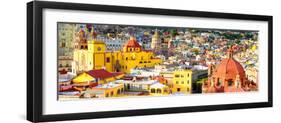 ¡Viva Mexico! Panoramic Collection - Guanajuato II-Philippe Hugonnard-Framed Photographic Print