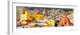 ¡Viva Mexico! Panoramic Collection - Guanajuato II-Philippe Hugonnard-Framed Photographic Print