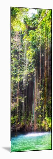 ¡Viva Mexico! Panoramic Collection - Hanging Roots of Ik-Kil Cenote IV-Philippe Hugonnard-Mounted Photographic Print