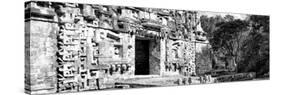 ¡Viva Mexico! Panoramic Collection - Hochob Mayan Pyramid II-Philippe Hugonnard-Stretched Canvas