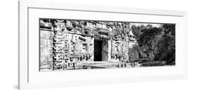 ¡Viva Mexico! Panoramic Collection - Hochob Mayan Pyramid II-Philippe Hugonnard-Framed Photographic Print
