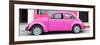 ¡Viva Mexico! Panoramic Collection - Hot Pink VW Beetle Car-Philippe Hugonnard-Framed Photographic Print