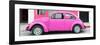 ¡Viva Mexico! Panoramic Collection - Hot Pink VW Beetle Car-Philippe Hugonnard-Framed Photographic Print