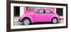 ¡Viva Mexico! Panoramic Collection - Hot Pink VW Beetle Car-Philippe Hugonnard-Framed Photographic Print