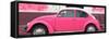 ¡Viva Mexico! Panoramic Collection - Hot Pink VW Beetle-Philippe Hugonnard-Framed Stretched Canvas