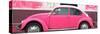 ¡Viva Mexico! Panoramic Collection - Hot Pink VW Beetle-Philippe Hugonnard-Stretched Canvas