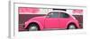 ¡Viva Mexico! Panoramic Collection - Hot Pink VW Beetle-Philippe Hugonnard-Framed Photographic Print