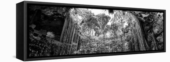 ¡Viva Mexico! Panoramic Collection - Ik-Kil Cenote II-Philippe Hugonnard-Framed Stretched Canvas