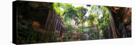 ¡Viva Mexico! Panoramic Collection - Ik-Kil Cenote-Philippe Hugonnard-Stretched Canvas