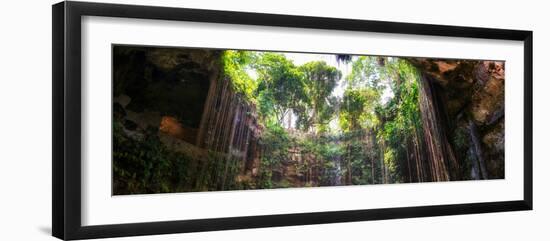 ¡Viva Mexico! Panoramic Collection - Ik-Kil Cenote-Philippe Hugonnard-Framed Photographic Print