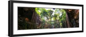 ¡Viva Mexico! Panoramic Collection - Ik-Kil Cenote-Philippe Hugonnard-Framed Photographic Print