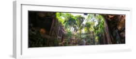 ¡Viva Mexico! Panoramic Collection - Ik-Kil Cenote-Philippe Hugonnard-Framed Photographic Print