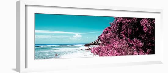 ¡Viva Mexico! Panoramic Collection - Isla Mujeres Coastline II-Philippe Hugonnard-Framed Photographic Print
