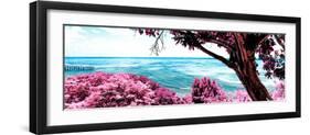 ¡Viva Mexico! Panoramic Collection - Isla Mujeres Coastline IV-Philippe Hugonnard-Framed Photographic Print