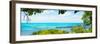 ¡Viva Mexico! Panoramic Collection - Isla Mujeres Coastline V-Philippe Hugonnard-Framed Photographic Print