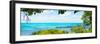 ¡Viva Mexico! Panoramic Collection - Isla Mujeres Coastline V-Philippe Hugonnard-Framed Photographic Print