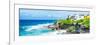 ¡Viva Mexico! Panoramic Collection - Isla Mujeres Coastline VI-Philippe Hugonnard-Framed Photographic Print